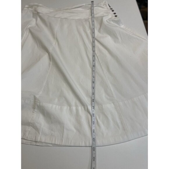 Free People So Posh Cropped Cami Skirt Set White Cotton XL Boho Beach New NWT - Picture 10 of 11